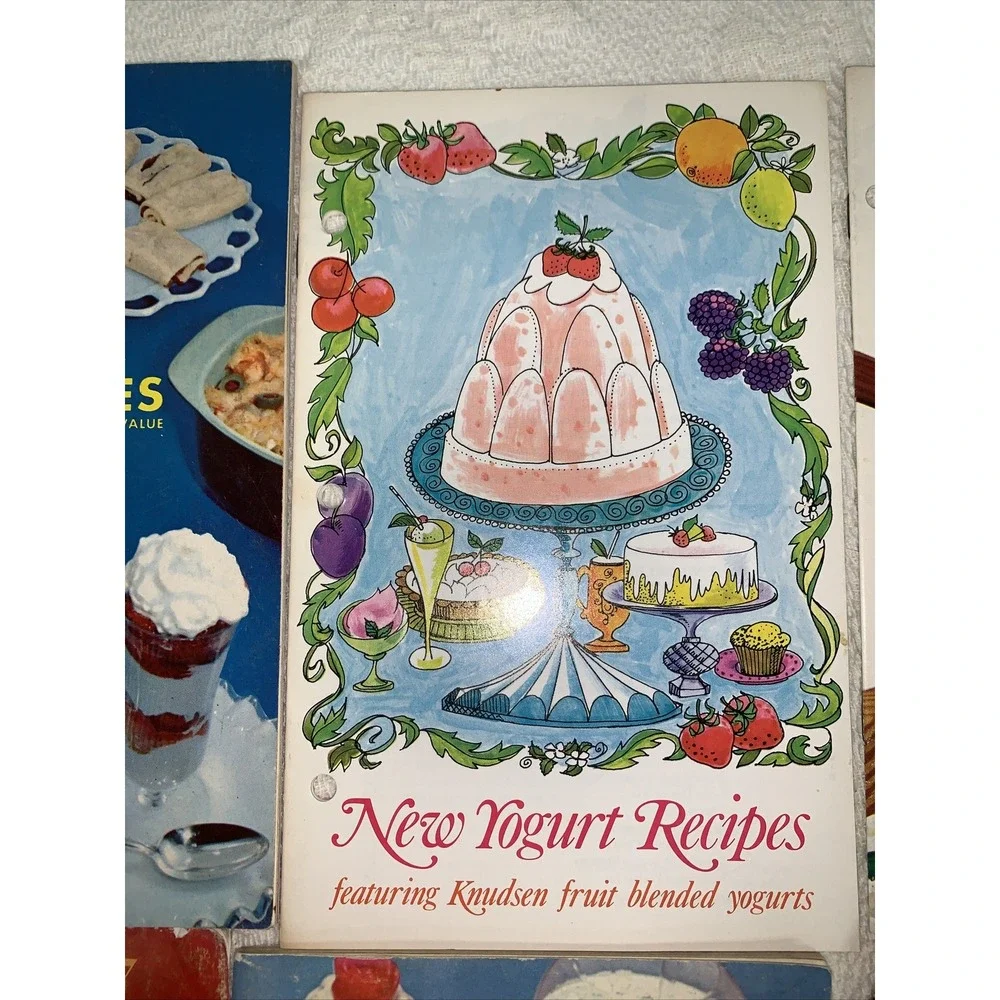 Vintage Knudsen Dairy Products Recipe Books (9) Holiday‎ 1950's -60's